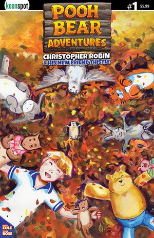 POOH BEAR ADVENTURES CHRISTOPHER ROBIN & HIS NEW FRIEND THISTLE #1 (ONE SHOT) CVR A TESSA ROSE THE GANGS ALL HERE 08/26/2026