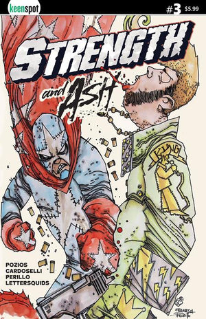 STRENGTH & ASH #3 CVR A STEFANO CARDOSELLI & FRANCESCA PERILLO KING OF FIGHTERS 08/19/2026