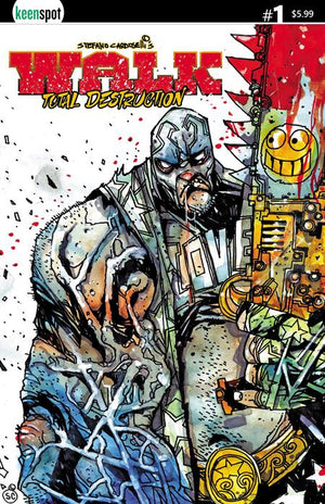 WALK TOTAL DESTRUCTION #1 (ONE SHOT) CVR A STEFANO CARDOSELLI SMILEYSAW 08/26/2026
