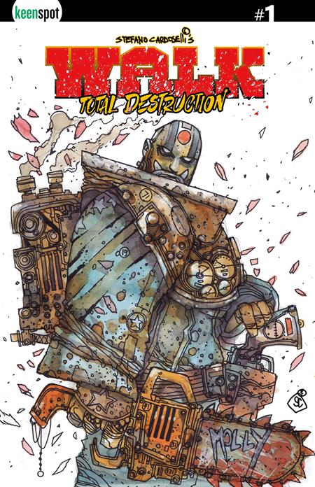 WALK TOTAL DESTRUCTION #1 (ONE SHOT) CVR C STEFANO CARDOSELLI HOLOFOIL FLIP VAR 08/26/2026