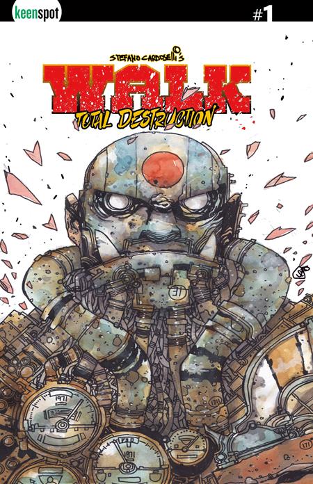 WALK TOTAL DESTRUCTION #1 (ONE SHOT) CVR D STEFANO CARDOSELLI METAL VAR 08/26/2026