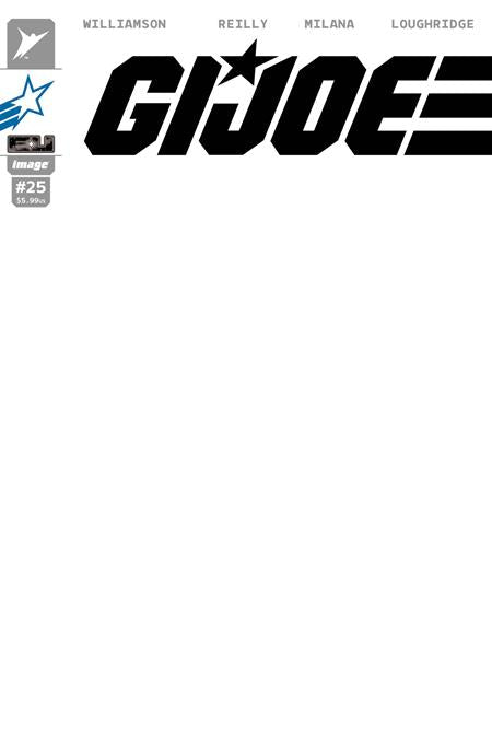 GI JOE #25 CVR G BLANK SKETCH JOE VAR 08/19/2026