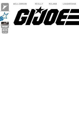 GI JOE #25 CVR G BLANK SKETCH JOE VAR 08/19/2026