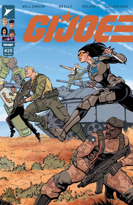 GI JOE #25 CVR I TOM REILLY WRAPAROUND FOIL VAR 08/19/2026
