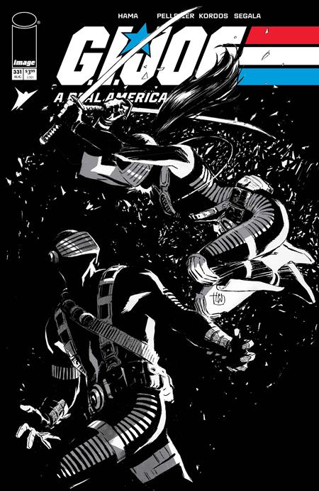 GI JOE A REAL AMERICAN HERO #331 CVR B LEE WEEKS B&W VAR 08/12/2026