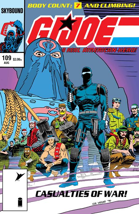 GI JOE A REAL AMERICAN HERO #109 HAMA FILES EDITION CVR A LEE WEEKS 08/26/2026