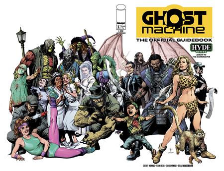 GHOST MACHINE THE OFFICIAL GUIDEBOOK #5 (OF 5) CVR A GARY FRANK & BRAD ANDERSON WRAPAROUND 08/05/2026
