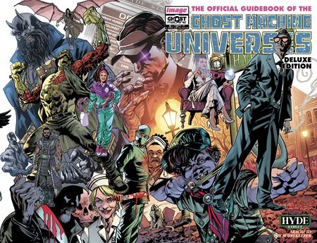 GHOST MACHINE THE OFFICIAL GUIDEBOOK #5 (OF 5) CVR B BRYAN HITCH & BRAD ANDERSON WRAPAROUND VAR 08/05/2026