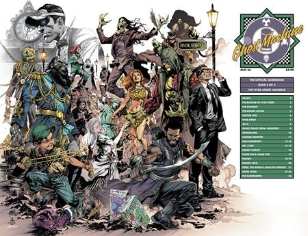 GHOST MACHINE THE OFFICIAL GUIDEBOOK #5 (OF 5) CVR C IVAN REIS & DANNY MIKI WRAPAROUND VAR 08/05/2026