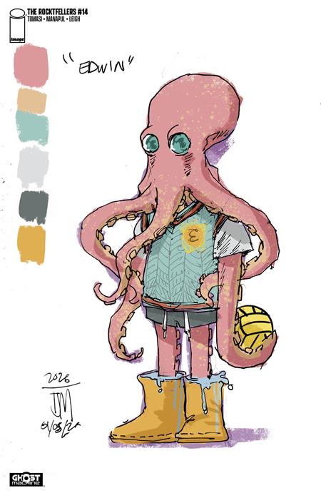 ROCKETFELLERS #14 CVR C FRANCIS MANAPUL DESIGN SKETCH VAR 08/26/2026