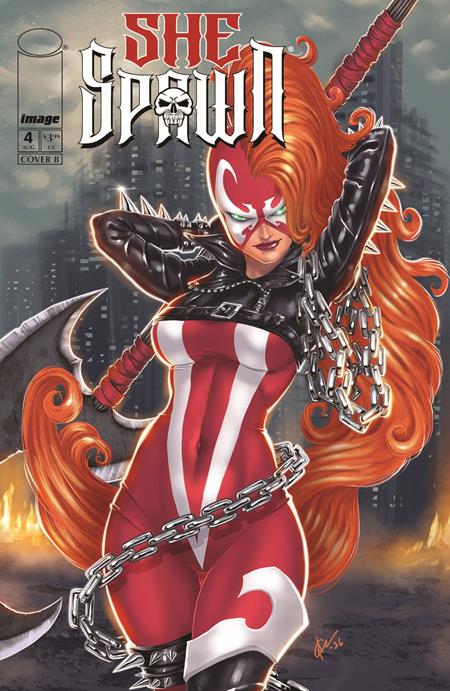 SHE SPAWN #4 (OF 5) CVR B DAVE HARRIGAN VAR 08/05/2026