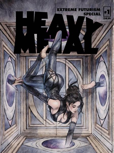 HEAVY METAL MAGAZINE SPECIAL EXTREME FUTURISM #1 CVR A MARCO TURINI (MR) 08/26/2026
