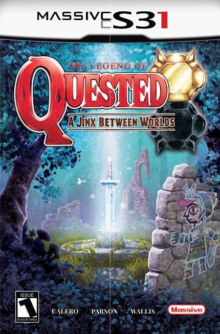 QUESTED #1 (OF 3) CVR C TREVOR RICHARDSON VIDEO GAME HOMAGE VAR 08/26/2026