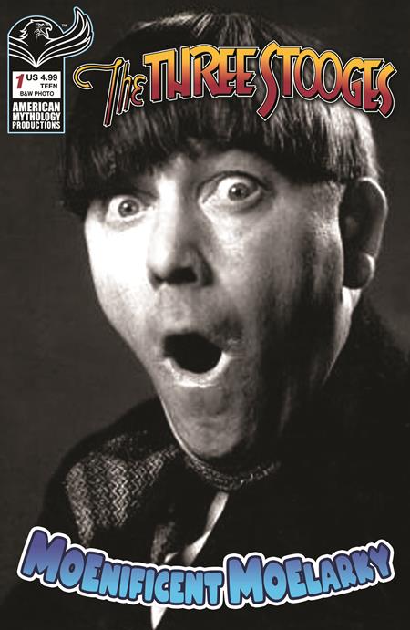 THREE STOOGES MAGNIFICENT MOELARKY #1 CVR C B&W PHOTO VAR 08/26/2026