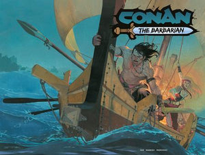 CONAN THE BARBARIAN #34 CVR G ESAN RIBIC WRAPAROUND CARDSTOCK VAR (MR) 08/26/2026