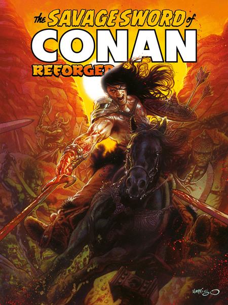 SAVAGE SWORD OF CONAN REFORGED #6 CVR A TONY HARRIS CARDSTOCK (MR) 08/12/2026