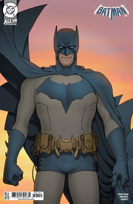 BATMAN #1 CVR E FRANK QUITELY CARD STOCK VAR 09/03/2025