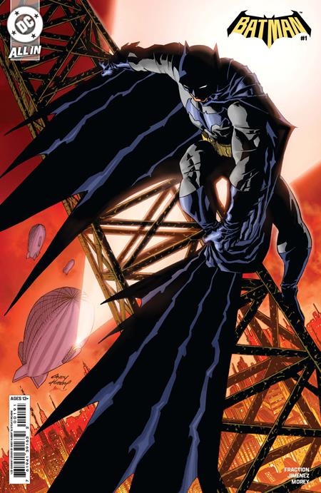 BATMAN #1 CVR L 1/25 ANDY KUBERT CARD STOCK VAR 09/03/2025