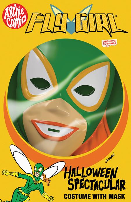 ARCHIES HALLOWEEN SPECTACULAR (ONE SHOT) CVR C BILL GALVAN FLY-GIRL MASK VAR 09/16/2026