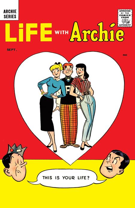 LIFE WITH ARCHIE #1 FACSIMILE CVR D HARRY LUCEY TERRY SZENICS FOIL VAR 09/09/2026