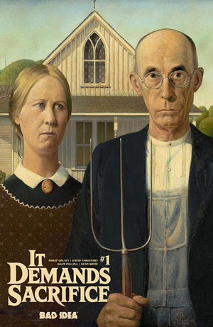 IT DEMANDS SACRIFICE #1 (OF 4) CVR E GRANT WOOD OLD MASTERS VAR 09/23/2026
