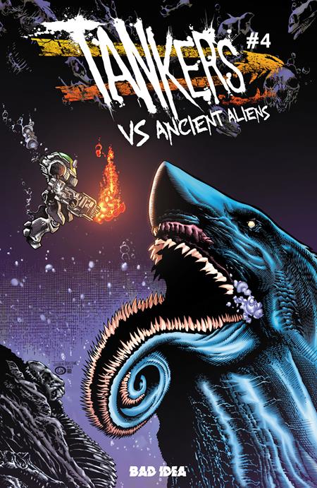 TANKERS VS ANCIENT ALIENS #4 (OF 4) CVR B JOSHUA DERSTINE & JOHN LIVESAY VAR 09/09/2026