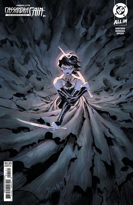 ABSOLUTE CASSANDRA CAIN THE SHADOWS HAND #1 (ONE SHOT) CVR B MATIAS BERGARA CARD STOCK VAR 09/09/2026
