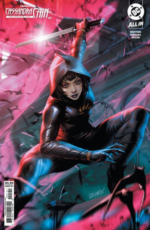 ABSOLUTE CASSANDRA CAIN THE SHADOWS HAND #1 (ONE SHOT) CVR D DERRICK CHEW CARD STOCK VAR 09/09/2026