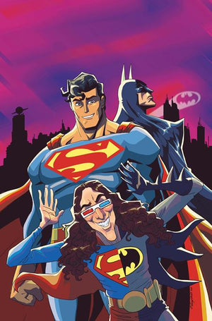 BATMAN SUPERMAN WEIRD AL WORLDS WEIRDEST #1 (ONE SHOT) CVR D JERRY GAYLORD CARD STOCK VAR 09/02/2026