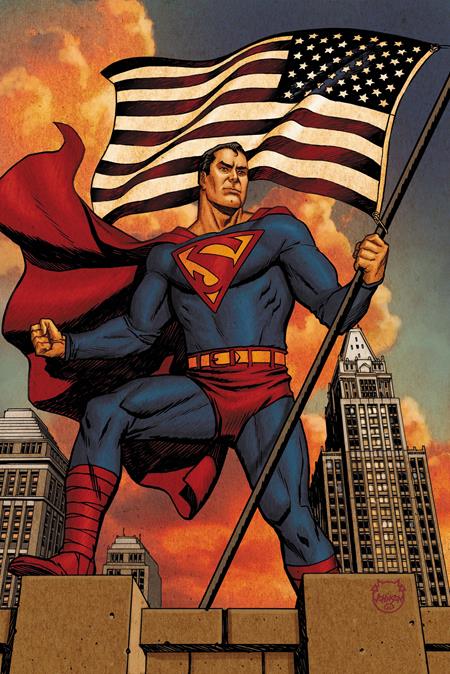 SUPERMAN THE STRANGER #1 (OF 6) CVR B DAVE JOHNSON CARD STOCK VAR (MR) 09/02/2026