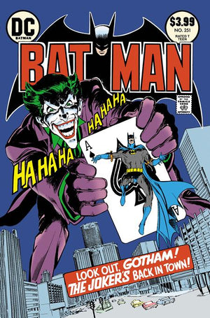 BATMAN #251 FACSIMILE EDITION CVR C NEAL ADAMS FOIL VAR 09/09/2026