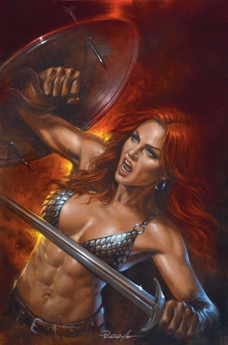 RED SONJA SHE DEVIL WITH A SWORD #5 CVR F LUCIO PARRILLO METAL PREMIUM VAR 09/16/2026