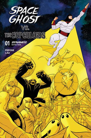 SPACE GHOST VS THE HERCULOIDS #1 CVR B DREW MOSS VAR 09/16/2026