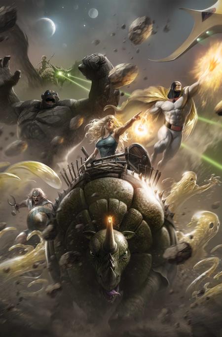 SPACE GHOST VS THE HERCULOIDS #1 CVR H FRANCESCO MATTINA LTD VIRGIN VAR 09/23/2026