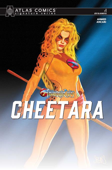 THUNDERCATS CHEETARA #1 CVR J MARK SPEARS ATLAS EDITION SIGNED BY SALADIN AHMED VAR 09/16/2026