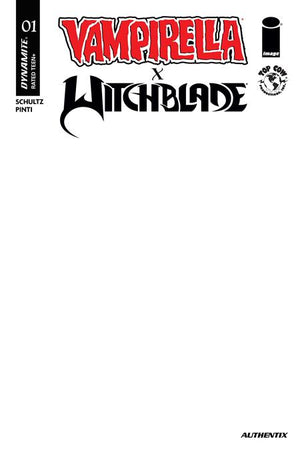 VAMPIRELLA X WITCHBLADE SPECIAL #1 (ONE SHOT) CVR F BLANK AUTHENTIX VAR 09/23/2026
