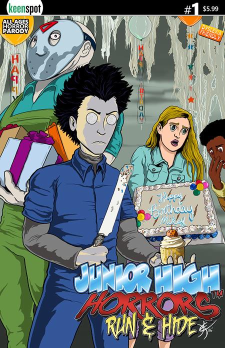 JUNIOR HIGH HORRORS RUN & HIDE #1 (ONE SHOT) CVR C ERIC KENT BIRTHDAY PARTY VAR 09/23/2026