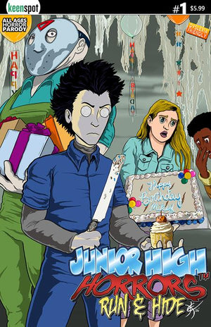 JUNIOR HIGH HORRORS RUN & HIDE #1 (ONE SHOT) CVR C ERIC KENT BIRTHDAY PARTY VAR 09/23/2026