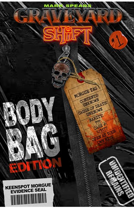 MARK SPEARS GRAVEYARD SHIFT #1 CVR D MARK SPEARS BODY BAG EDITION BLIND BAG WITH BONUS TRADING CARD VAR 09/16/2026