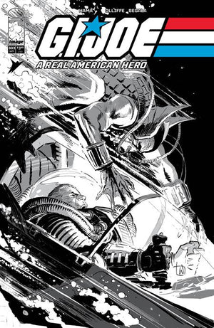 GI JOE A REAL AMERICAN HERO #332 CVR B LEE WEEKS B&W VAR 09/09/2026