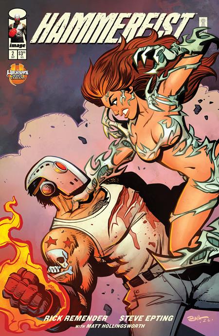 HAMMERFIST #2 CVR C BRETT PARSON WITCHBLADE TEAM UP VAR (MR) 09/30/2026