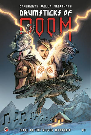 DRUMSTICKS OF DOOM BAND ON THE SILVER MOUNTAIN #1 (OF 3) CVR A DAN DOUGHERTY  09/30/2026