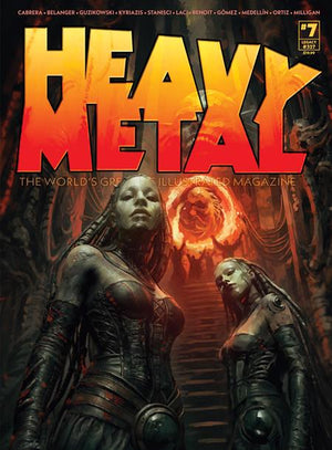 HEAVY METAL MAGAZINE #7 CVR A CARLOS CABRERA 09/30/2026