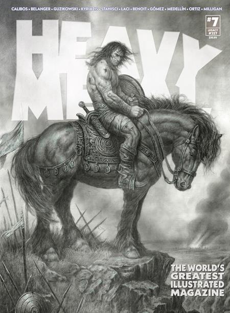 HEAVY METAL MAGAZINE #7 CVR B CALIBOS VAR 09/30/2026