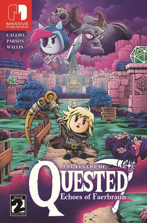 QUESTED #2 (OF 3) CVR C TREVOR RICHARDSON VIDEO GAME HOMAGE VAR 09/30/2026