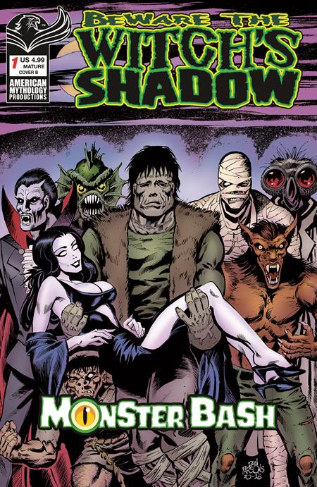 BEWARE THE WITCHS SHADOW MONSTER BASH #1 CVR B DAN PARSONS VAR (MR) 09/30/2026