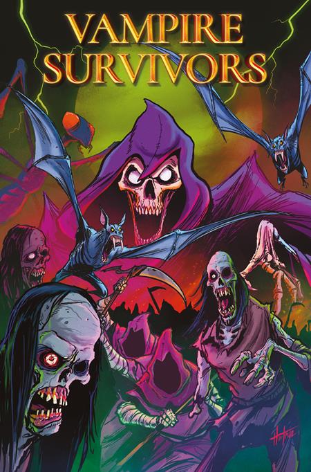 VAMPIRE SURVIVORS #1 (OF 4) CVR B DAVID HARTMAN VAR 09/09/2026