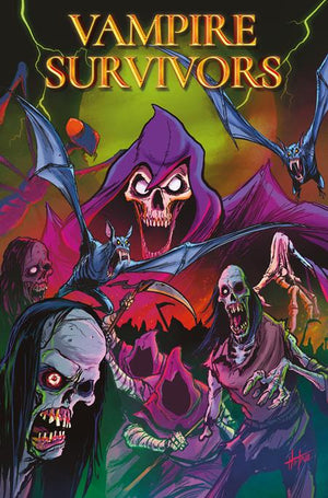 VAMPIRE SURVIVORS #1 (OF 4) CVR E DAVID HARTMAN FOIL VAR 09/09/2026