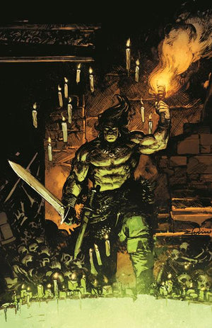 CONAN THE BARBARIAN TIDES OF THE TYRANT KING #1 (OF 4) CVR J GERARDO ZAFFINO VIRGIN CARDSTOCK VAR (MR) 09/23/2026