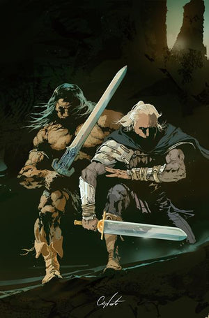 CONAN THE BARBARIAN AND DRAGONERO #5 (OF 7) CVR B STEVAN SUBIC VIRGIN CARDSTOCK VAR (MR) 09/02/2026